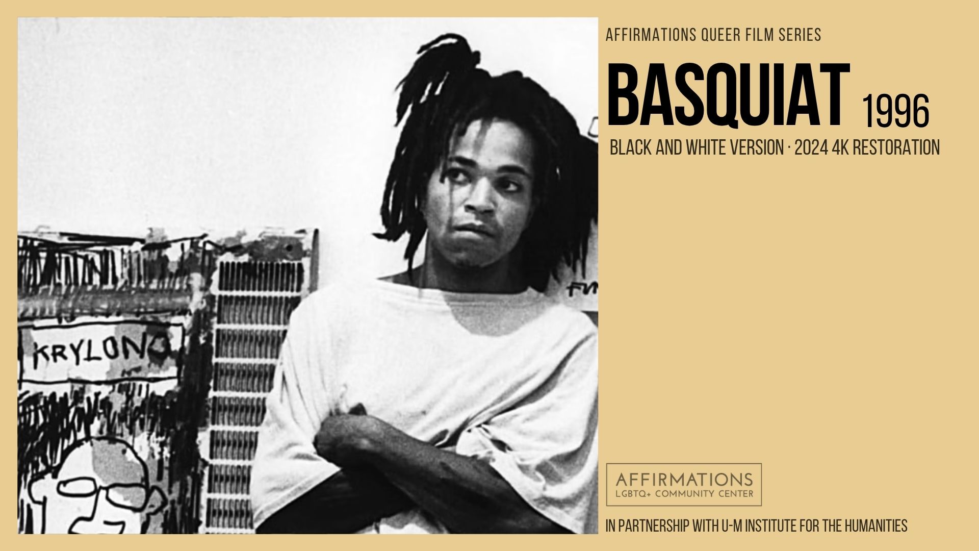 BASQUIAT (Black and White Version)